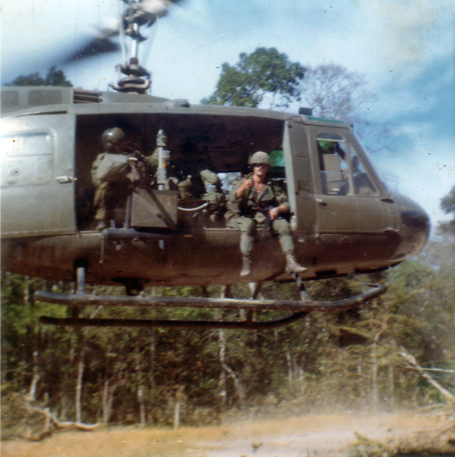 Last Chopper Ride - Leaving the field for good